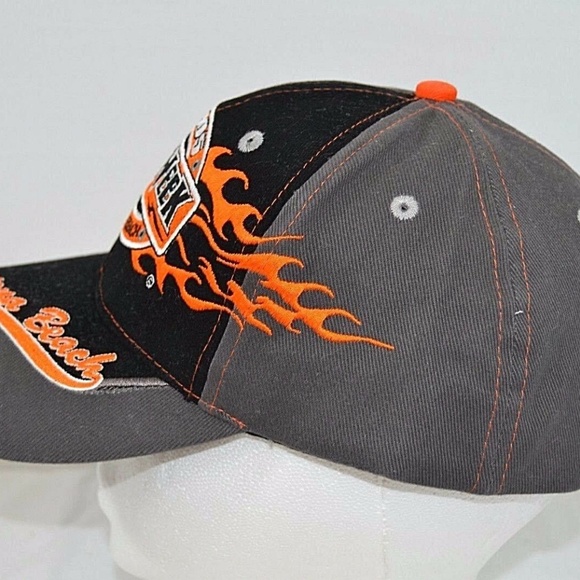 2005 Bike Week Daytona Beach Black/Orange Flames B - Picture 3 of 5